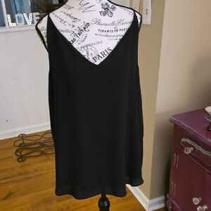 LOFT Black Camisole Top